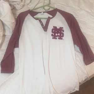 Mississippi State Baseball Tee Size L